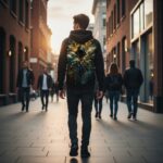 DIGITAL SHAMAN Bluza Męska - obrazek 3