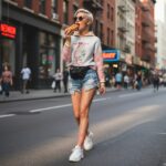 DUCK STREET PRINCESS Bluza Oversize - obrazek 4