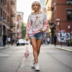 DUCK STREET PRINCESS Bluza Oversize - obrazek 8