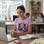 Diva Quack Supreme Koszulka damska z szerokim dekoltem - obrazek 6