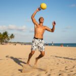 PANDA LOGIC Męskie szorty do pływania - obrazek 4