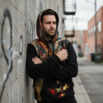 RONIN CODE Męska bluza z kapturem - obrazek 3