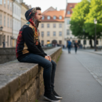 RONIN CODE Męska bluza z kapturem - obrazek 5