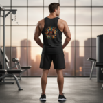 SILENT SHŌGUN Męski Tank Top - obrazek 5