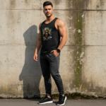 SILENT SHŌGUN Męski Tank Top - obrazek 6