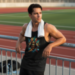 SILENT SHŌGUN Męski Tank Top - obrazek 8