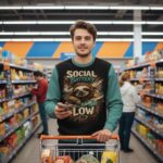 SOCIAL BATTERY LOW Bluza unisex - obrazek 9