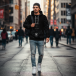 SYMBOLS OF FUTURE Bluza z kapturem Unisex - obrazek 3