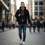 SYMBOLS OF FUTURE Bluza z kapturem Unisex - obrazek 9