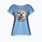 BRAVE UNTIL CAT Koszulka damska typu butterfly