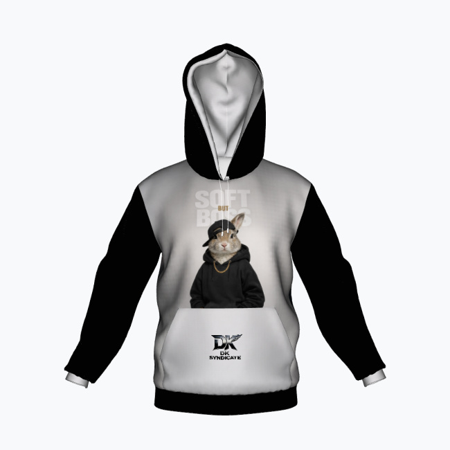 e0417a584c0a8dc639f06b0a401892b52528a073.jpg BUNNY STREET KING Bluza z kapturem - obrazek 1