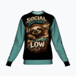 SOCIAL BATTERY LOW Bluza unisex