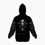 OBSIDIAN GIANT Rozpinana bluza Unisex - obrazek 2