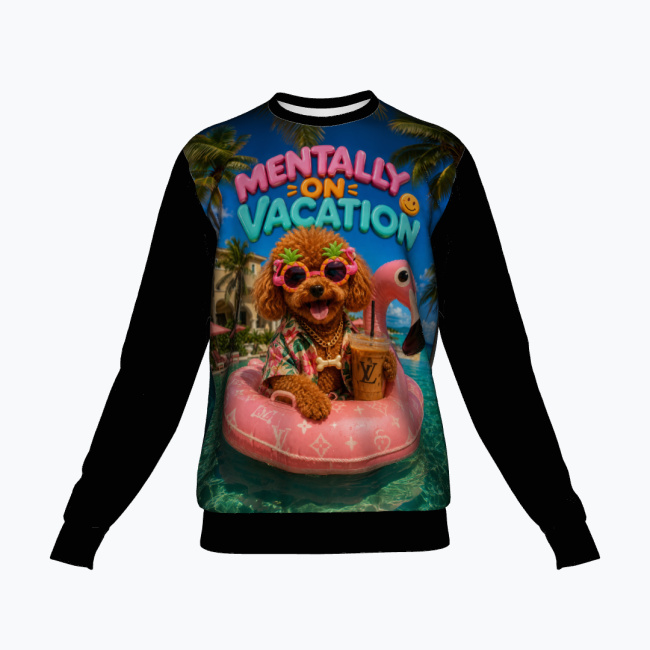 047ff6ac4ba50942ebb46d405b4be6fe63b04615.jpg BEACH POODLE Bluza damska - obrazek 1