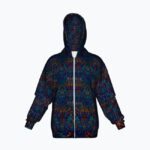 ROYAL MOSAIC Rozpinana bluza Unisex