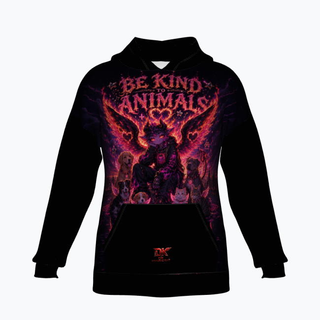 79fb49d52733306774d6fb301151da0ad2fee073.jpg ANGELS FOR ANIMALS Bluza Unisex - obrazek 1