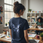 BUTTERFLY CHAOS T-Shirt damski - obrazek 5