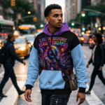 COSMIC CLOWN Bluza Unisex - obrazek 7