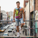 DEATHWAVE Męski Tank Top - obrazek 7