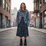 FOLK MOON Spódnica - obrazek 6