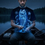 GHOSTS OF THE LAKE Męski T-Shirt Sportowy - obrazek 7