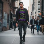 GYM GOBLIN Męski T-Shirt Sportowy - obrazek 3