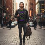 GYM GOBLIN Męski T-Shirt Sportowy - obrazek 6