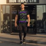 GYM GOBLIN Męski T-Shirt Sportowy - obrazek 7