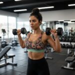 INDIAN LOTUS Top sportowy damski - obrazek 4