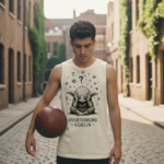 OVERTHINKING GOBLIN Koszulka bez rękawków - obrazek 3