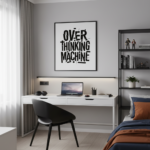 OVERTHINKING MACHINE Plakat pionowy A1-A4 - obrazek 5