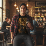 WIZARD OF LAGER Koszulka męska - obrazek 3