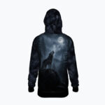 SPIRIT WOLF Bluza z kapturem - obrazek 2