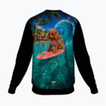 BEACH POODLE Bluza damska - obrazek 2