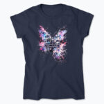 BUTTERFLY CHAOS T-Shirt damski