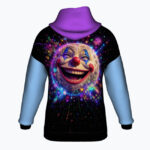 COSMIC CLOWN Bluza Unisex - obrazek 2
