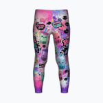 BUBBLE TEA ADDICT Legginsy dziecięce