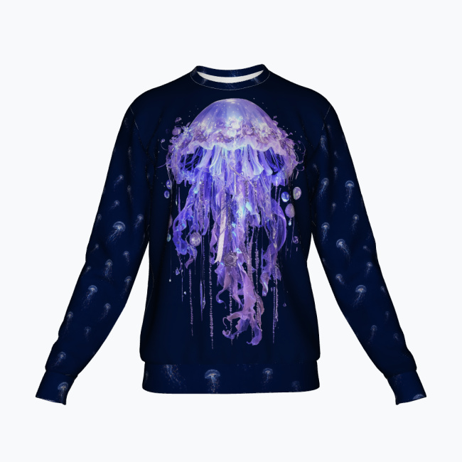 146891d536c73d1d52a728764e1bccce605d160e.jpg JELLYFISH EMPRESS Bluza Unisex - obrazek 1
