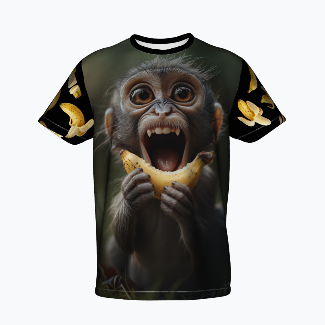 23f9809abba87516cf46afab344dbc590c5dfd76.jpg BANANA MADNESS Męski T-Shirt Sportowy - obrazek 1