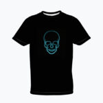 Neon Oni Skull Koszulka męska