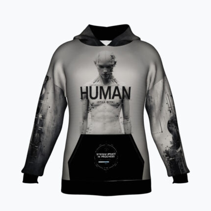 VERSION HUMAN Bluza Unisex Oversize
