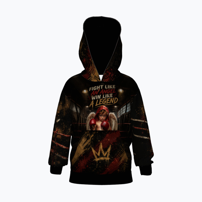 5a0133294a9b69f9d49e8f00745c47ef62be8a60.jpg ANGEL OF WAR Chłopięca bluza z kapturem - obrazek 1