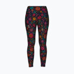 MEXICAN FLOWER FESTIVAL Legginsy