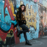 ANANSI GOLD WEB Bluza z kapturem Unisex - obrazek 7