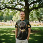 BANANA MADNESS Męski T-Shirt Sportowy - obrazek 4