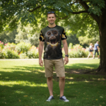 BANANA MADNESS Męski T-Shirt Sportowy - obrazek 5