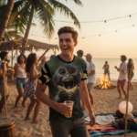 BANANA MADNESS Męski T-Shirt Sportowy - obrazek 6