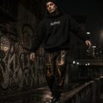 BLACK OBSIDIAN MONOLITH Spodnie Dresowe Męskie - obrazek 3