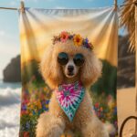 BOHO PAWS Ręcznik Plażowy - obrazek 2