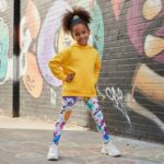 COLOR SPLASH Legginsy dziecięce - obrazek 8